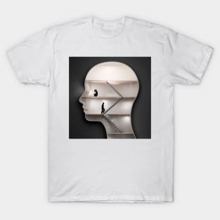 Human mind, artwork (F009/4942) T-Shirt